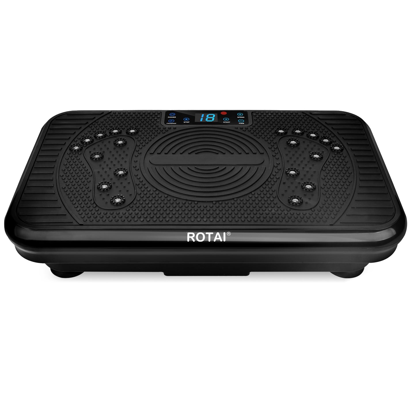 ROTAI Vibration Platform - Bluetooth Music & Phone Connect, Full Body Fitness Equipment with Lymphatic Drainage for Home Gym Workouts