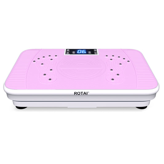 ROTAI Shake Plate Vibration Exercise Machine – Lymphatic Support, Whole Body Workouts for Women & Men, 400 lbs Capacity