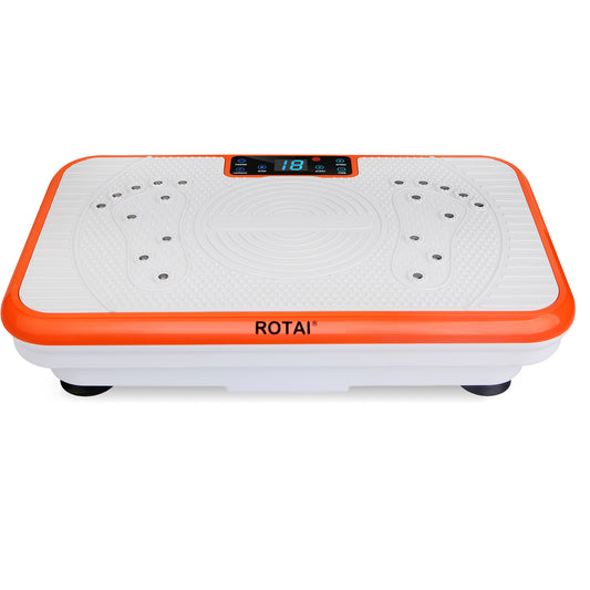 ROTAI Vibration Exercise Plate | At-Home Lymphatic Drainage & Weight Loss | 400 lbs Capacity | Unisex Design